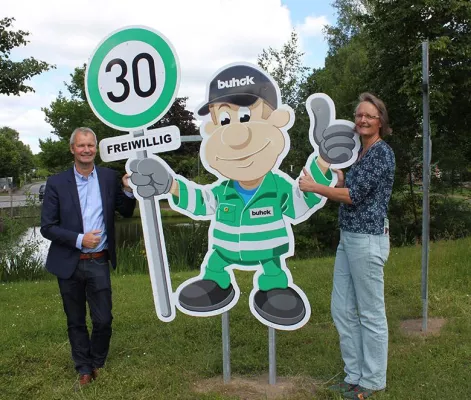 Bild: Freiwillig Tempo 30 in Kollow