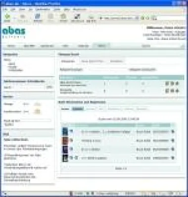 abas-Portal: Neu in Version 2006 Bild: abas-Portal: Neu in Version 2006