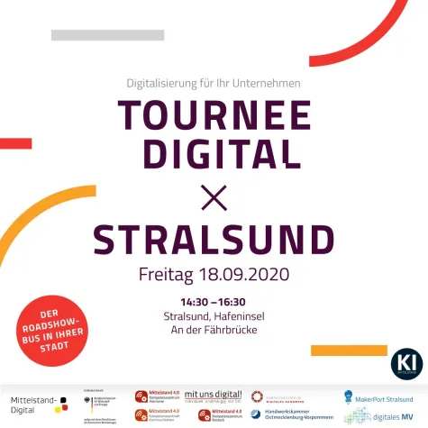 Bild: Digitalisierung geht auf Tournee und kommt nach Stralsund