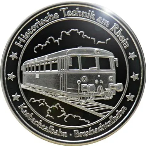 Bild: Eisenbahnromantik auf Taler geprägt