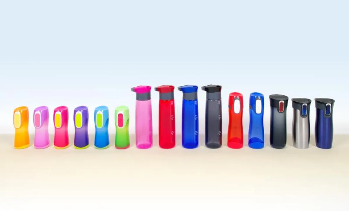 Contigo Trinkflaschen und Thermobecher mit Auslaufschutz
