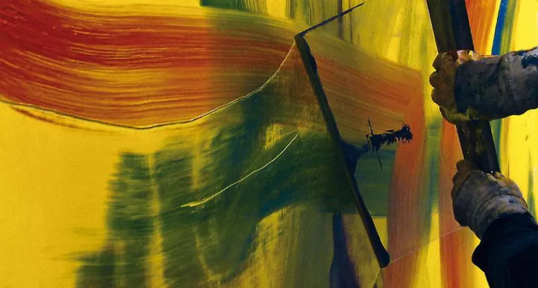 Bild: "Gerhard Richter Painting" am 10. Februar in Ahaus