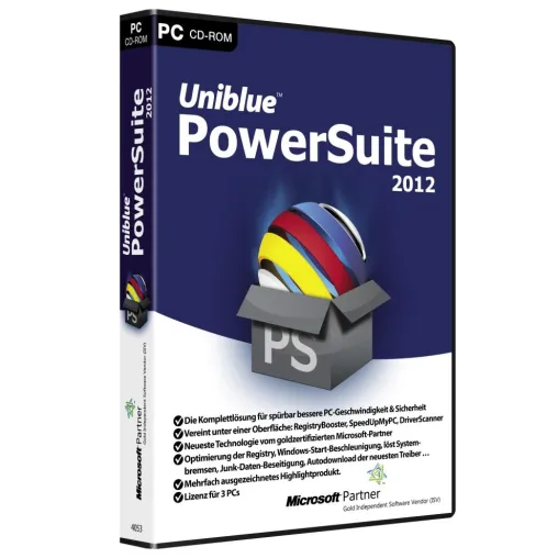 Bild: Die vier neuen Top-Produkte von Uniblue 2012 exklusiv bei bhv