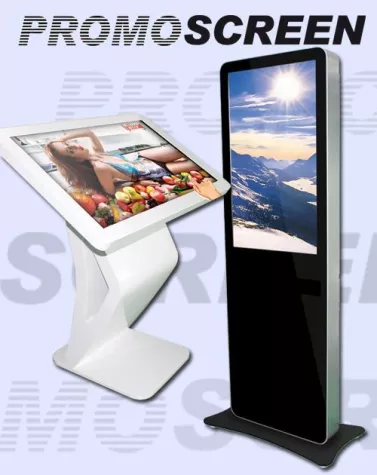 Bild: Promoscreen - interaktive Werbeterminals jetzt bei ETHA