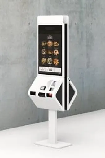 TCPOS Self-Ordering-Kiosk Bild: TCPOS Self-Ordering-Kiosk