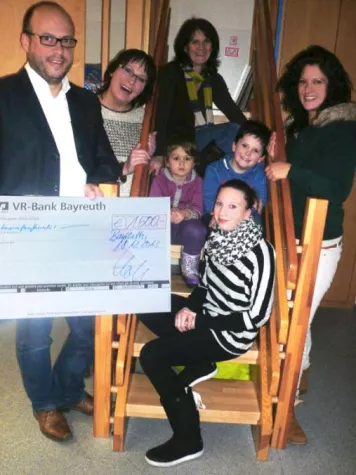 Bild: Weihnachtsspende an die Schulvorbereitende Einrichtung (SVE) in Bayreuth