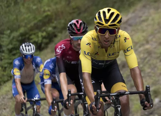Bild: Egan Bernal setzt alles auf die Tour de France