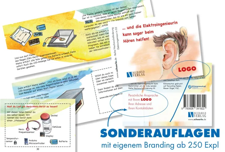 Bild: Nachhaltige Werbegeschenke mit Logo: Interaktive Kinderbücher als Brücke zur Zukunft!