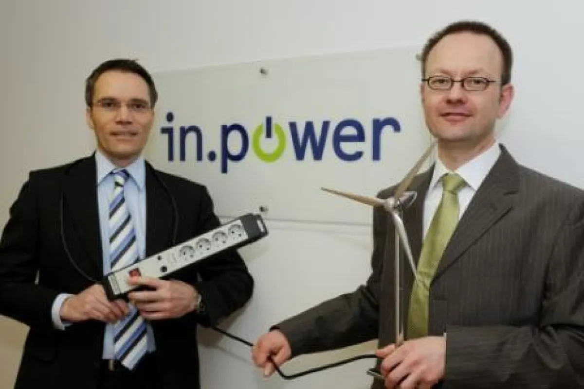 Die beiden in.power-Gründer Josef Werum und Matthias Roth (v.l.)