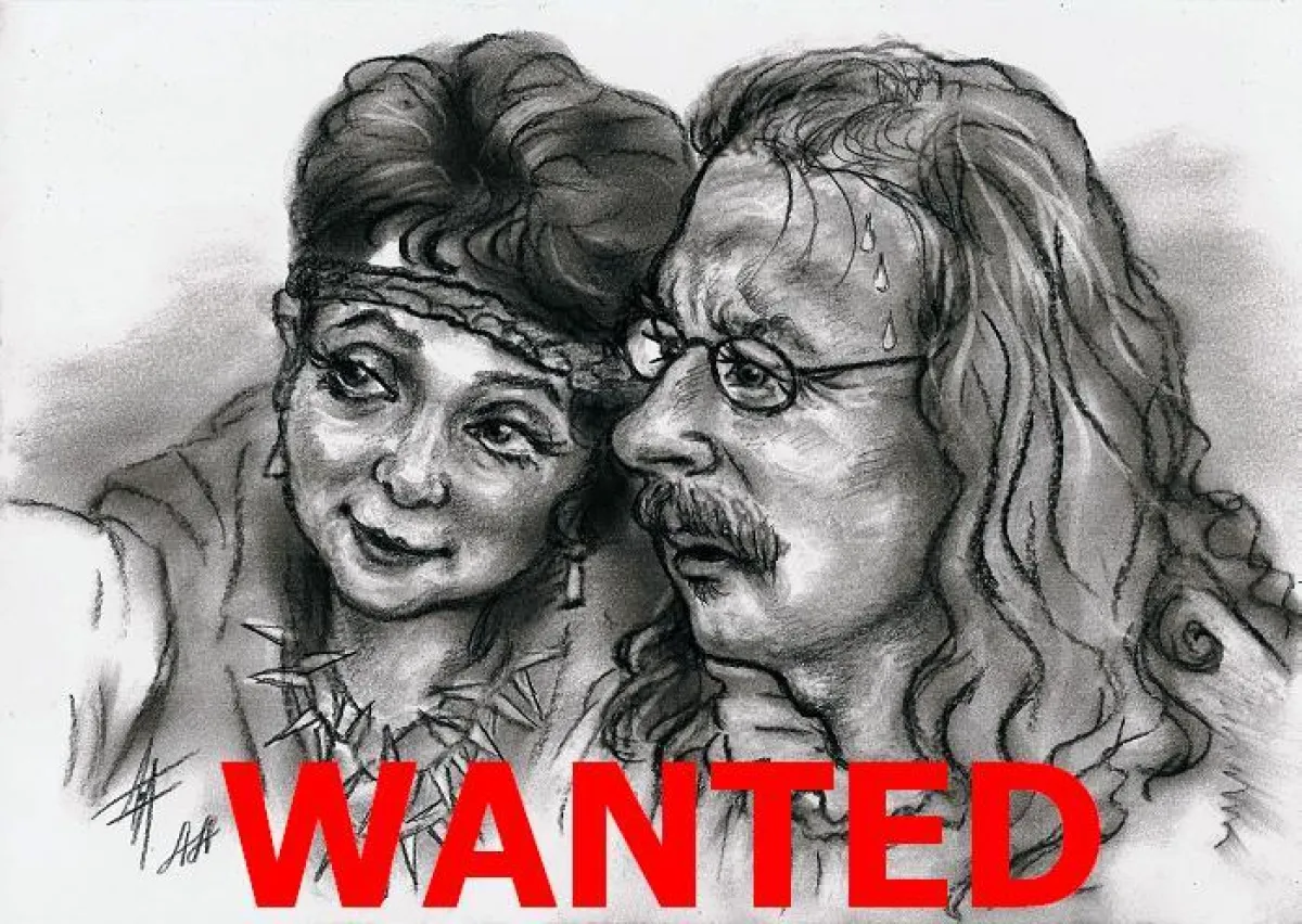 Karikaturisten-Duo Amelkin