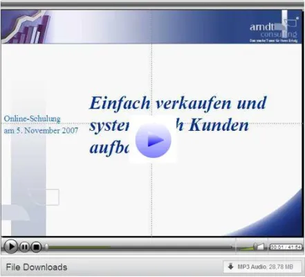 Bild: Kostenloser Video-Download für einfaches Verkaufen