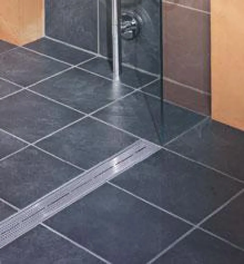 TECEdrainline Quelle: TECE GmbH, Hollefeldstr. 57, 48282 Emsdetten