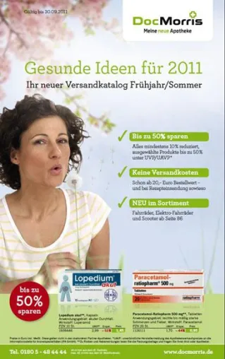 Bild: Mohr & More, Werbeagentur Aachen entwickelt für DocMorris "gesunde Ideen" für den Sommer.