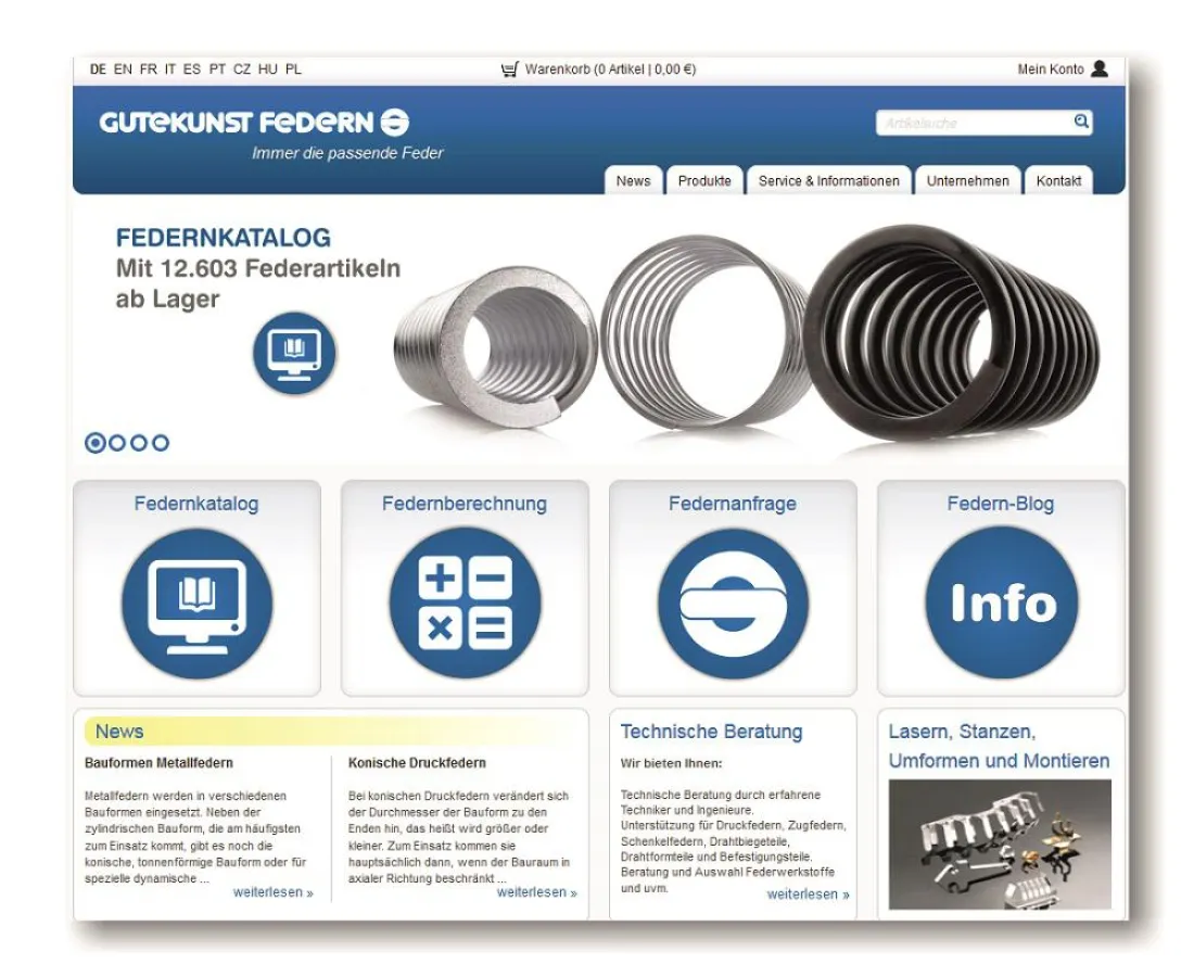 Gutekunst Federnshop