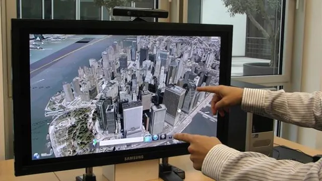 Bild: Evoluce schafft den Durchbruch: Windows 7 erstmals via Kinect mit Gesten steuerbar – bequem vom Sessel aus.