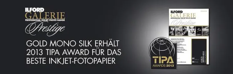 ILFORD ERHÄLT PRESTIGETRÄCHTIGEN 2013 TIPA PHOTO AWARD Bild: ILFORD ERHÄLT PRESTIGETRÄCHTIGEN 2013 TIPA PHOTO AWARD