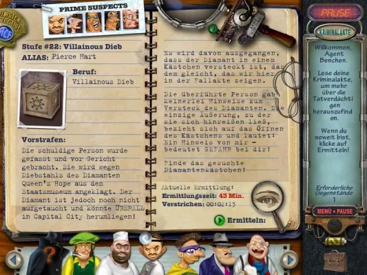 Bild: Big Fish Games stellt mit \"Mystery Case Files: Prime Suspects\" Fortsetzung des Knobel-Nummer-1-Bestsellers vor