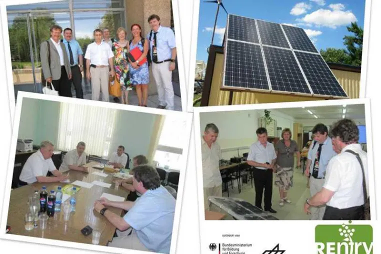 Bild: REntry-Projektteam zur Kooperationsvertiefung in der Region Krasnodar