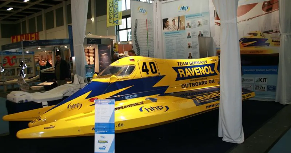 Messestand auf der