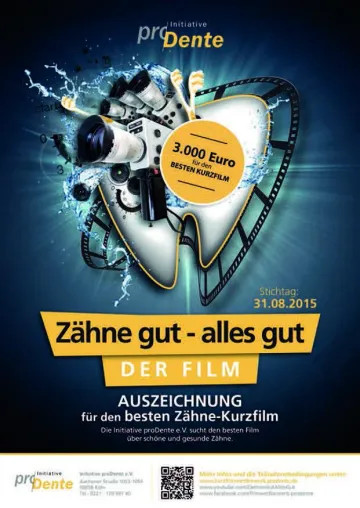Bild: Kurzfilmwettbewerb "Zähne gut - alles gut" ausgeschrieben