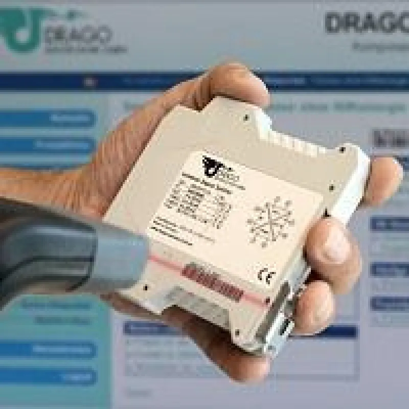 DRAGO Messeneuheit - Service-Webportal