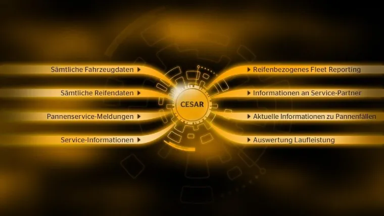 Bild: Nutzfahrzeugvermieter digitalisiert das Reifenmanagement mit Continental