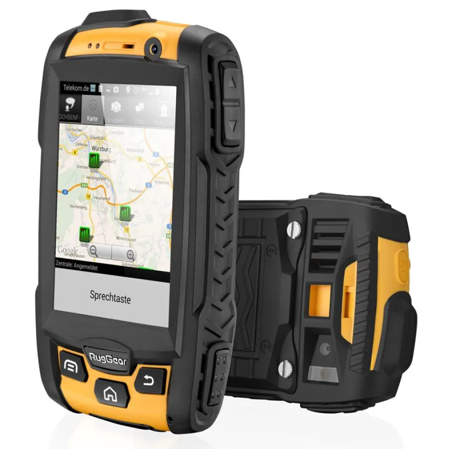 RugGear RG500 mit Push-to-Talk von Talk-IP