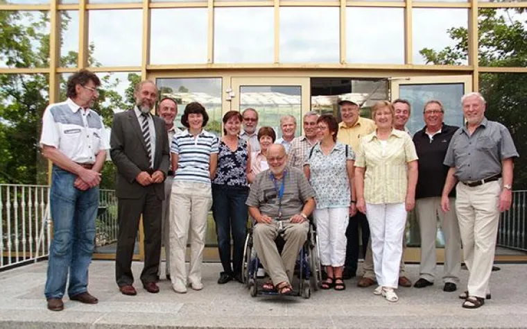Bild: Klassentreffen von 10 Elektromechanikern in Regenstauf