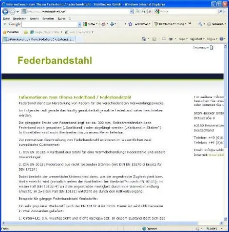 Mehr über Federstahl wissen - mit den Whitepapers von stahlbecker.de Bild: Mehr über Federstahl wissen - mit den Whitepapers von stahlbecker.de