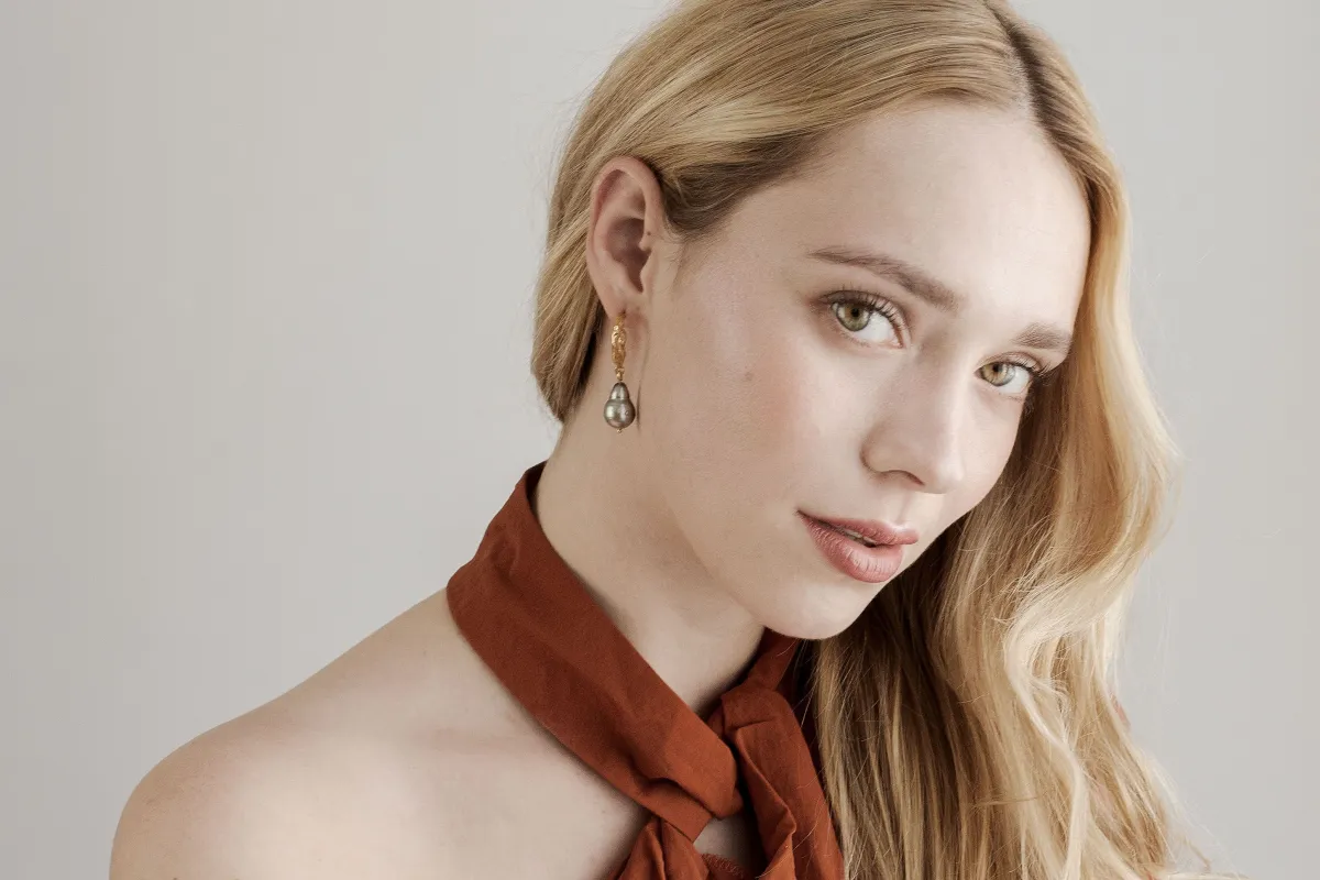 Ohrringe SANDEFJORD von CONTESSA BERLIN aus der neuen BLOMSTERØRN Kollektion (© honorarfrei / lizenzfrei)