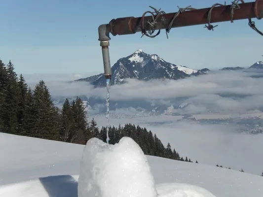 Bild: Winterfreuden für Groß und Klein: Schneeballen, Skifahren, Rodeln....