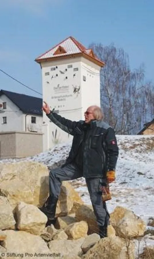 Artenschutzturm in Nobitz