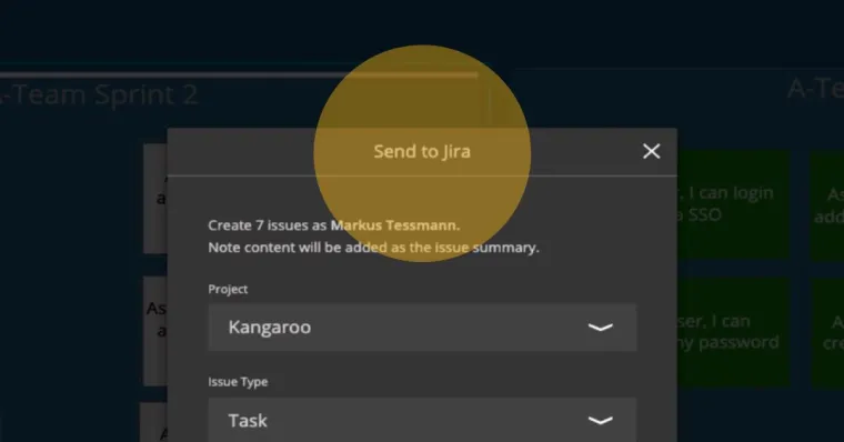 Bild: Jira® Software Integration in Nureva™ Span™ Workspace jetzt verfügbar