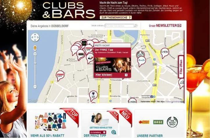 Bild: GETTINGS startet Themenwoche zu Clubs & Bars