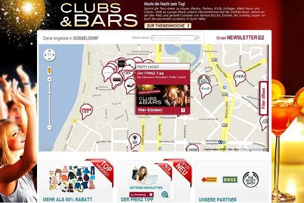 Bild: GETTINGS startet Themenwoche zu Clubs & Bars
