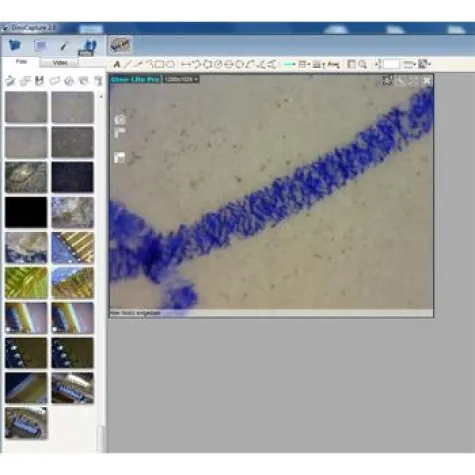 Bild: USB Mikroskop Dino-Lite Software geht in die zweite Runde - Version 2.0 ab sofort als Download erhältlich