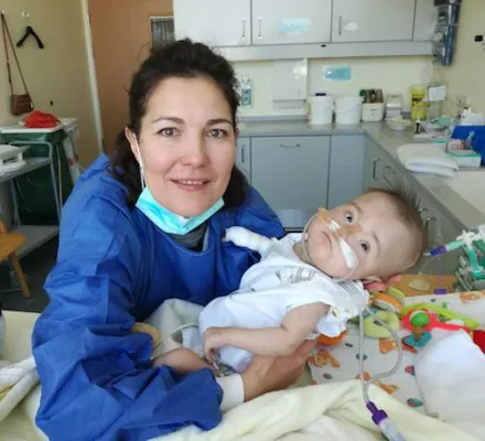 Bild: Die “Deutsche-Lebensbrücke-Kids” sagen DANKE! Mit Ihren Spenden haben Sie geholfen.