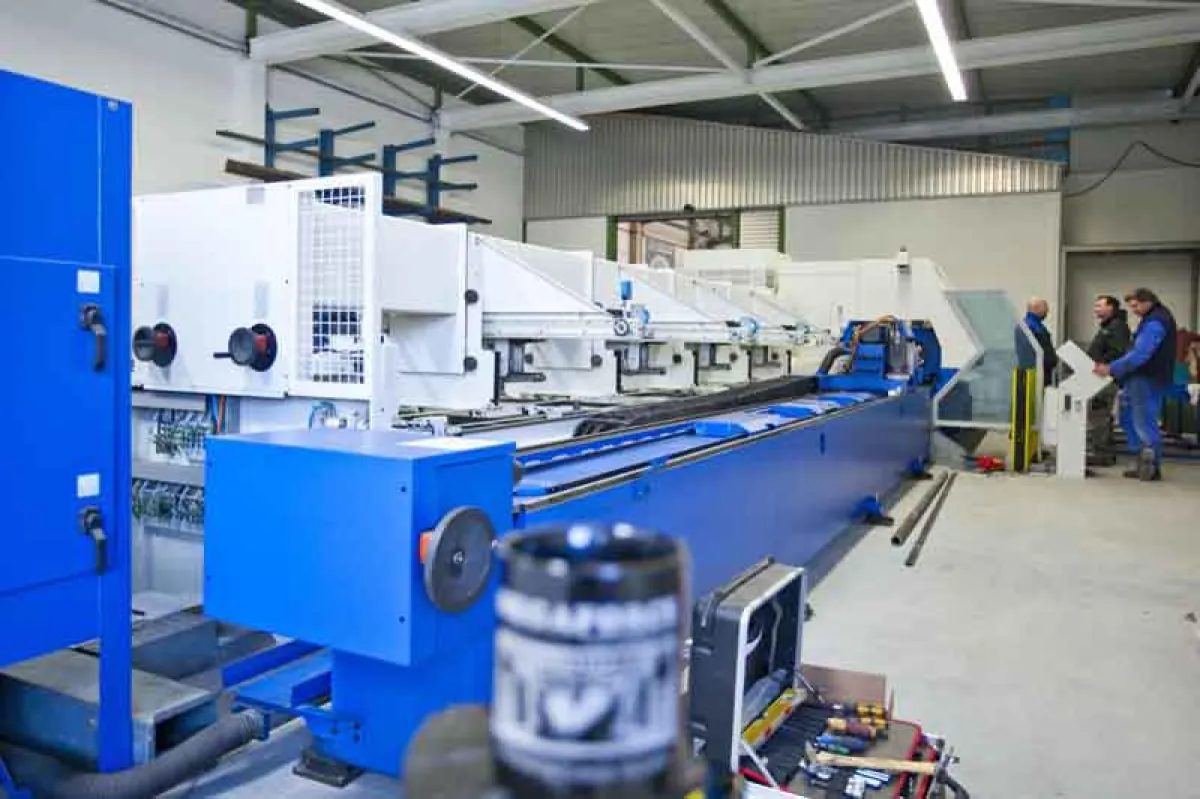 Rohrlaser „Tubematic“ von Trumpf (Foto: Megaforce)