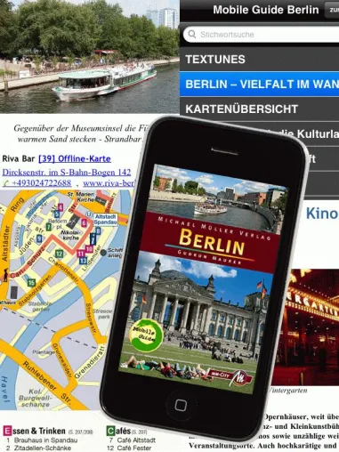 Bild: Mit dem Reiseführer BERLIN auf dem iPhone & iPod touch