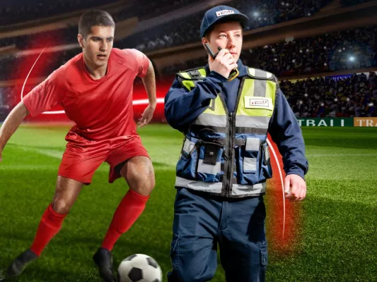 Bild: Sicherheitsalltag Was haben Sicherheitskräfte mit Sportlern gemeinsam?