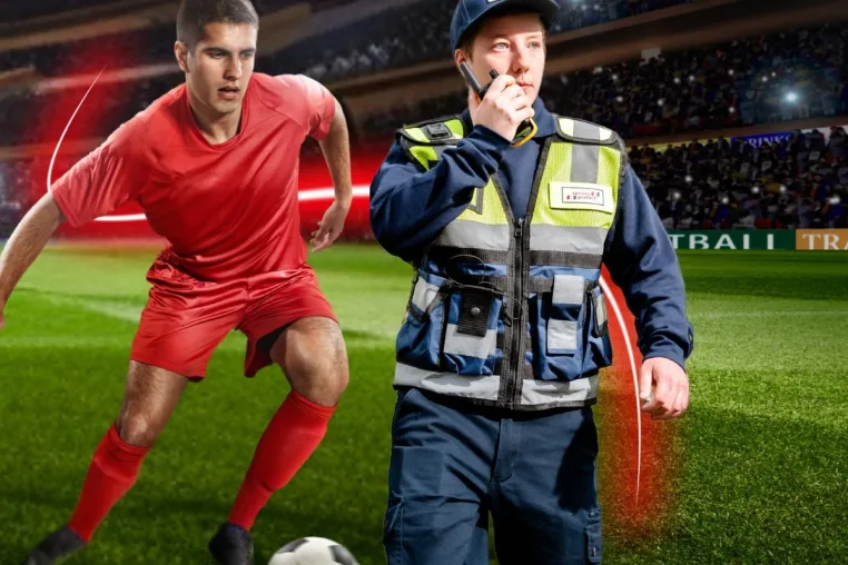 Bild: Sicherheitsalltag Was haben Sicherheitskräfte mit Sportlern gemeinsam?