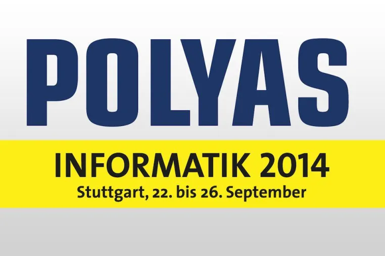 POLYAS auf der INFORMATIK 2014 Bild: POLYAS auf der INFORMATIK 2014