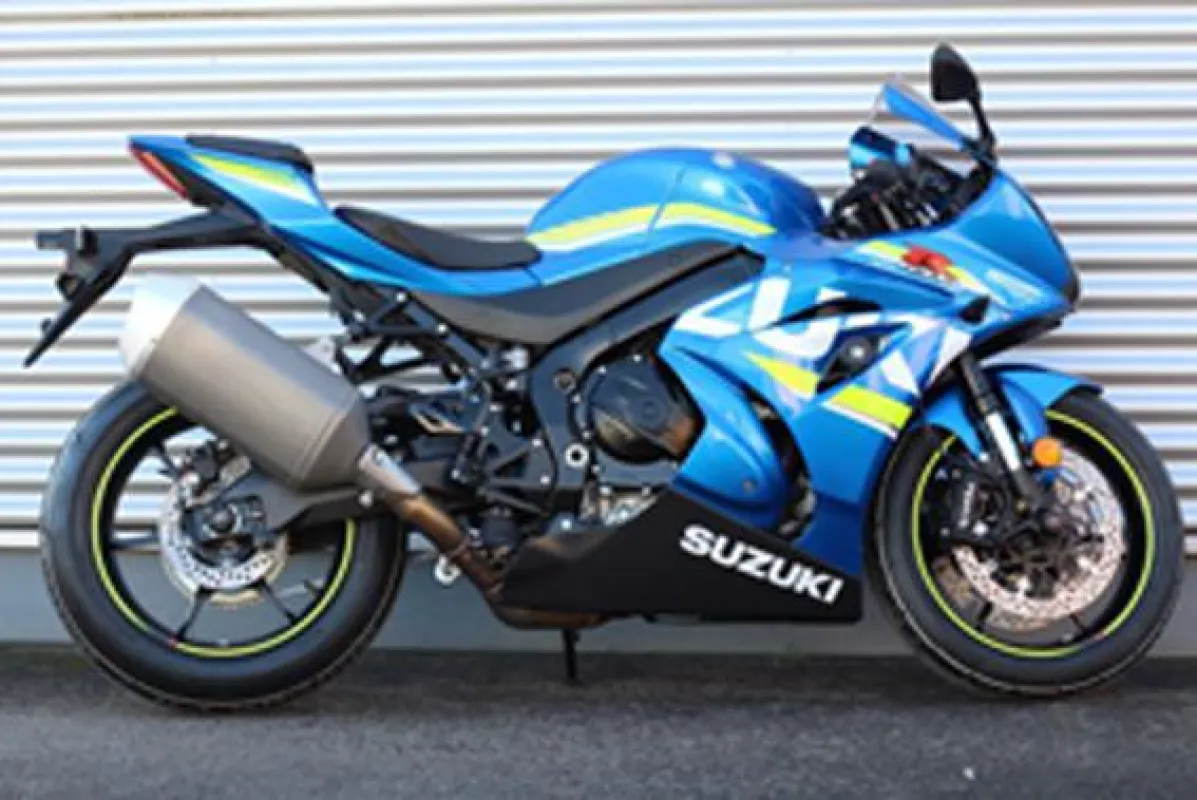 Motorradzubehör für das neue Sportbike von Suzuki