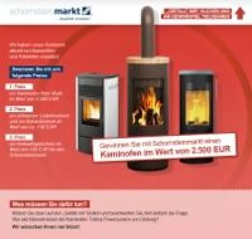 Bild: Kaminöfen und Pelletöfen ab sofort online im Schornsteinmarkt®