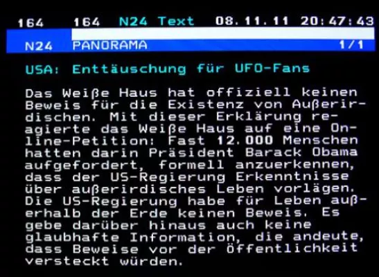 Bild: UFO-Unterlagen freigegeben – US-Präsident Jimmy Carter, UFOs und die NASA