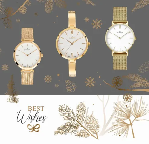 Bild: Es wird festlich…Schmuckbanduhren von Dugena