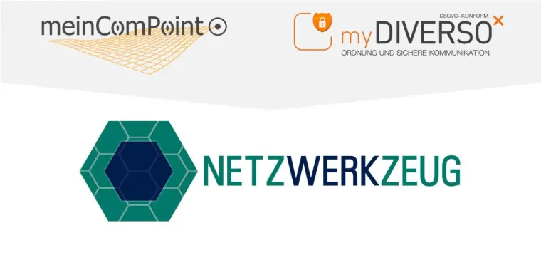 Aus myDIVERSO wird das NETZWERKZEUG: Die neue Softwarelösung für Berater Bild: Aus myDIVERSO wird das NETZWERKZEUG: Die neue Softwarelösung für Berater
