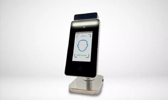 Bild: Fiebermessen und Gesichtserkennung im Vorübergehen