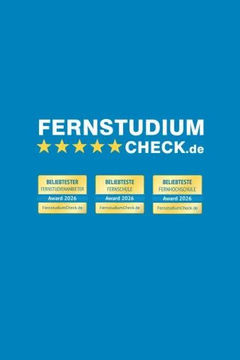 Bild: FernstudiumCheck Award 2026: Diese Anbieter erzielen die höchste Zufriedenheit