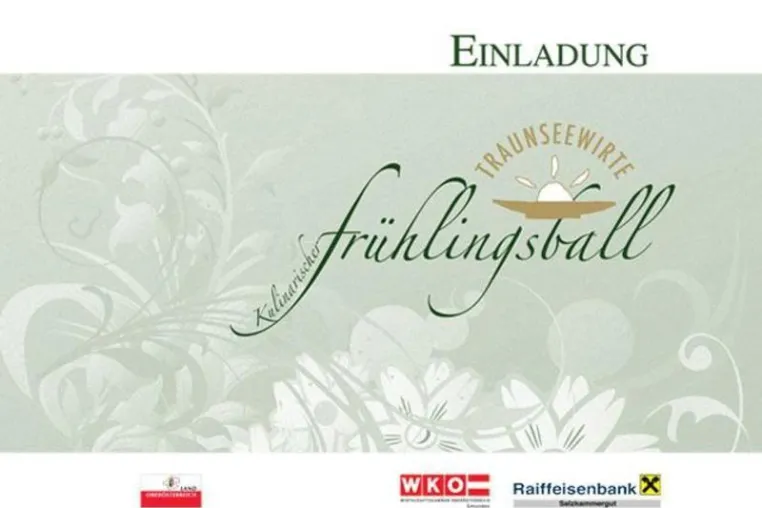 Bild: Kulinarischer Frühlingsball der Traunseewirte im Toscana Congress Gmunden